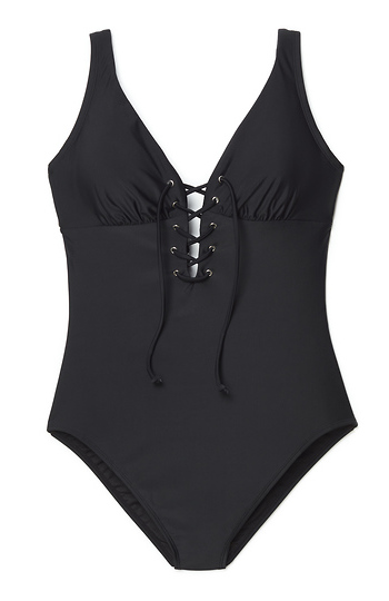 Evangeline Black Plus Slide 1