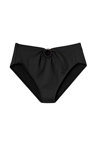 Sydney Black High Waisted Slide 1