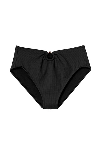 Sydney Black High Waisted Slide 1