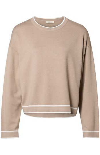 Stripe Contrast Pullover Slide 1