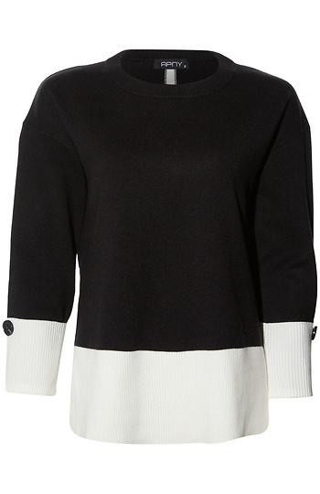 Color Block Long Sleeve Top Slide 1