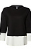 Color Block Long Sleeve Top Thumb 1