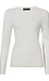 Crew Neck Sweater w/Grommet Sleeve Detail Thumb 1