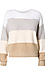 Round Neck Color Block Sweater Thumb 1