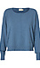 Long Sleeve Rolled Neckline Top Thumb 1
