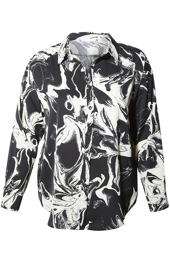 Abstract Printed Shirt Slide 1