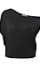 One-shoulder Short Sleeve Top Thumb 1