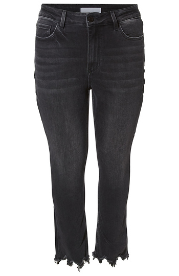 High Rise Slim Straight Leg Slide 1