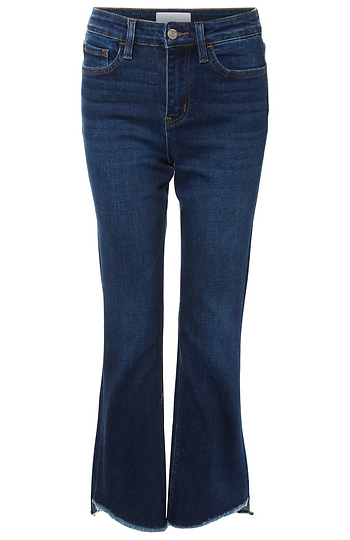 High Rise Cropped Flare Jean Slide 1