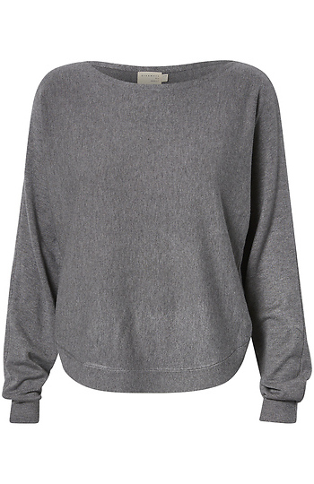 Boat Neck Long Sleeve Slide 1