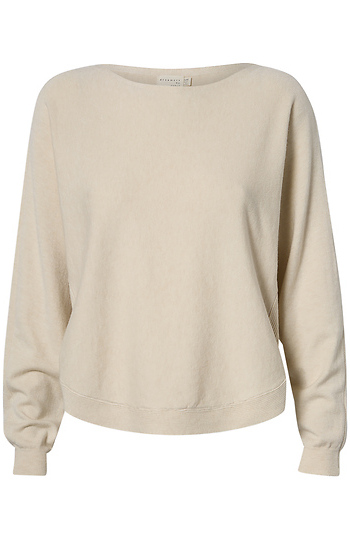 Boat Neck Long Sleeve Slide 1