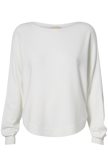 Boat Neck Long Sleeve Slide 1