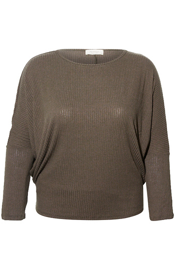 Ribbed Long Sleeve Slide 1