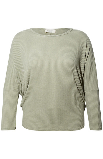 Ribbed Long Sleeve Slide 1
