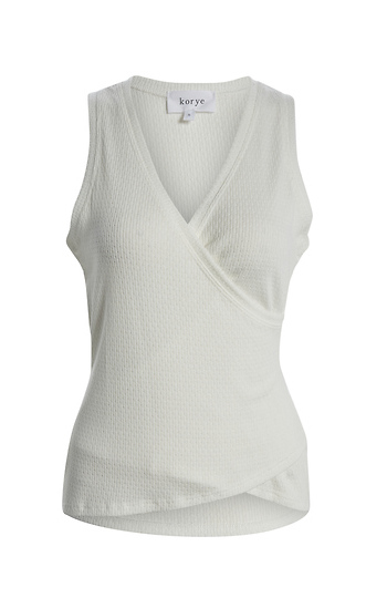Crossover Sleeveless Top Slide 1