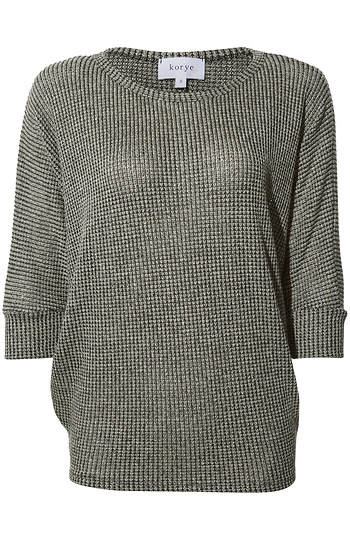 3/4 Dolman Sleeve Top Slide 1
