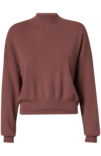 Mock Neck Pullover Slide 1