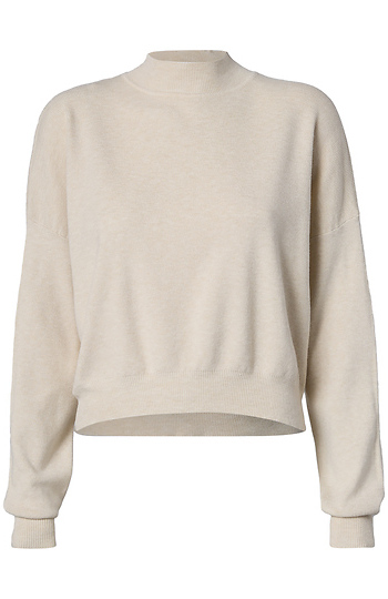 Mock Neck Pullover Slide 1