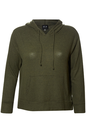Pullover Hooded Long Sleeve Slide 1
