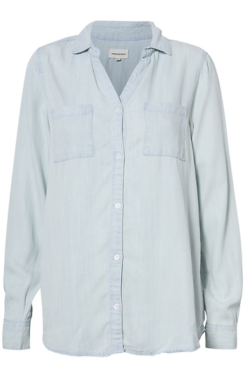 Thread & Supply Tencel Denim Shirt Slide 1