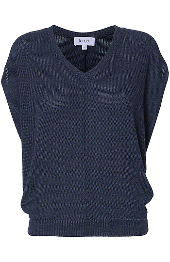 V-Neck Dolman Sleeve Top Slide 1