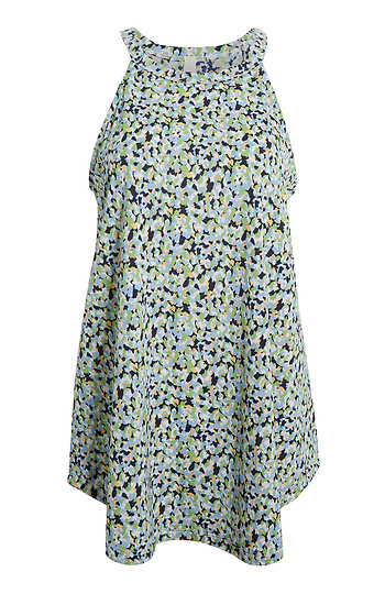 Halter Neck Multicolored Tank Slide 1