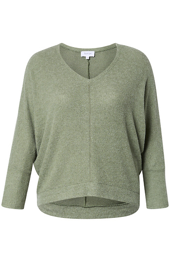 V-Neck Brush Top Slide 1