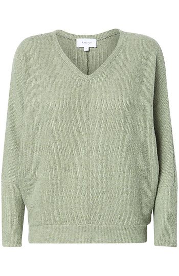 V-Neck Brush Top Slide 1