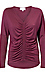 Modal Span Jersey Ruched Top Thumb 1