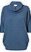 Princess Waffle 3/4 Cowl Neck Top Thumb 1