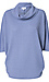 Cowl Neck Waffle Knit Top Thumb 1
