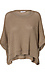 Waffle Knit Poncho Top Thumb 1