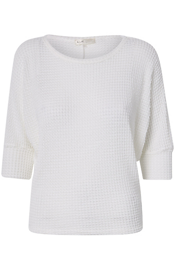 Waffle Knit Top Slide 1