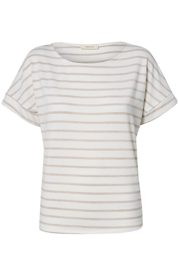 Short Sleeve Striped Top Slide 1