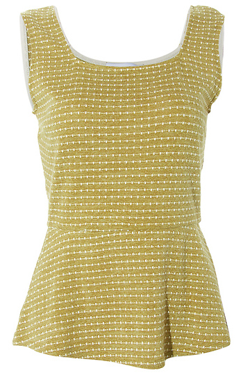 Sleeveless Square Neck Top Slide 1