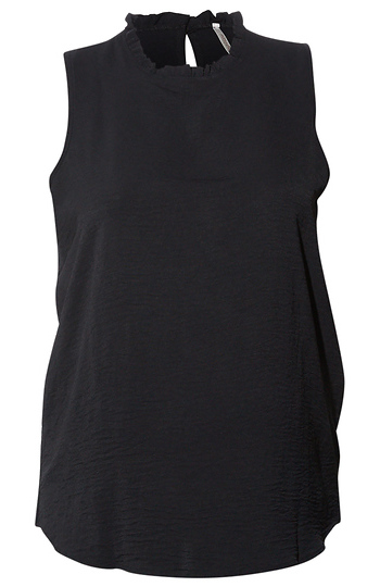 Mock Neck Sleeveless Top Slide 1