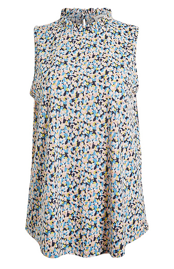 Multicolored Ruffle Tank Slide 1