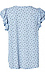 Double Ruffle Short Sleeve Top Thumb 2