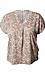 V-Neck Dolman Sleeve Top Thumb 1