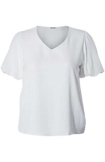 Airflow V-Neck Bubble Top Slide 1