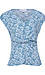 Knot Front Printed Top Thumb 1