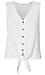 Front Tie Sleeveless Top Thumb 1