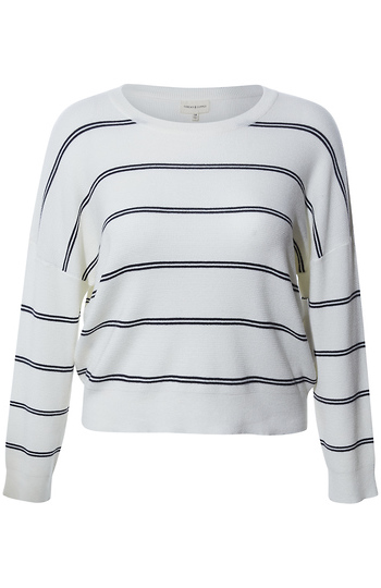 Thread & Supply Striped Sweater Slide 1