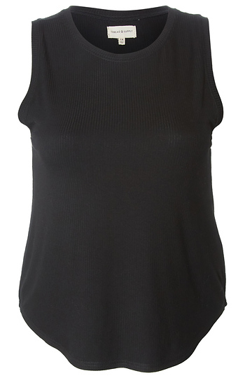 Thread & Supply Ribbed Tank Slide 1