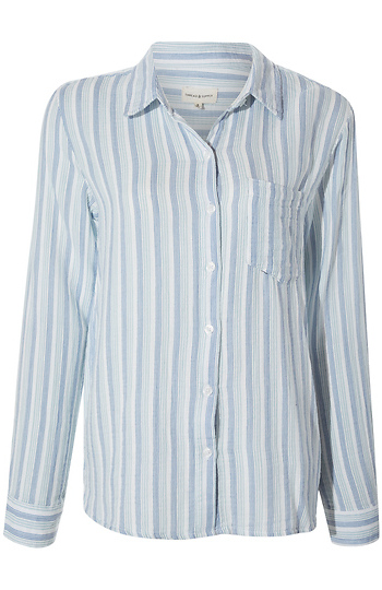 Thread & Supply Light Weight Button Front Top Slide 1