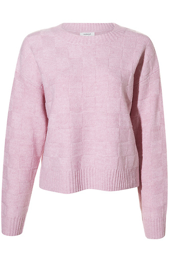 Textured Sweater Slide 1