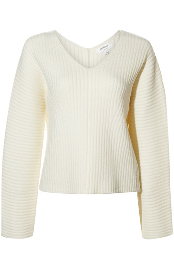 Thread & Supply Double V Neck Sweater Slide 1