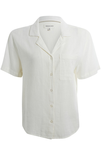Thread & Supply Short Sleeve Buttoned Shirt Slide 1