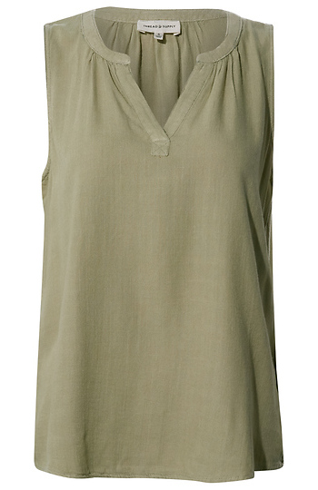 Thread & Supply Split Neck Tank Slide 1