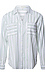 Thread & Supply Striped Button Front Thumb 1